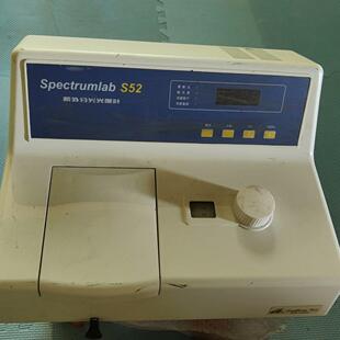 [德峰]上海棱光紫外分光光度计 Spectrumlab S52，缺电