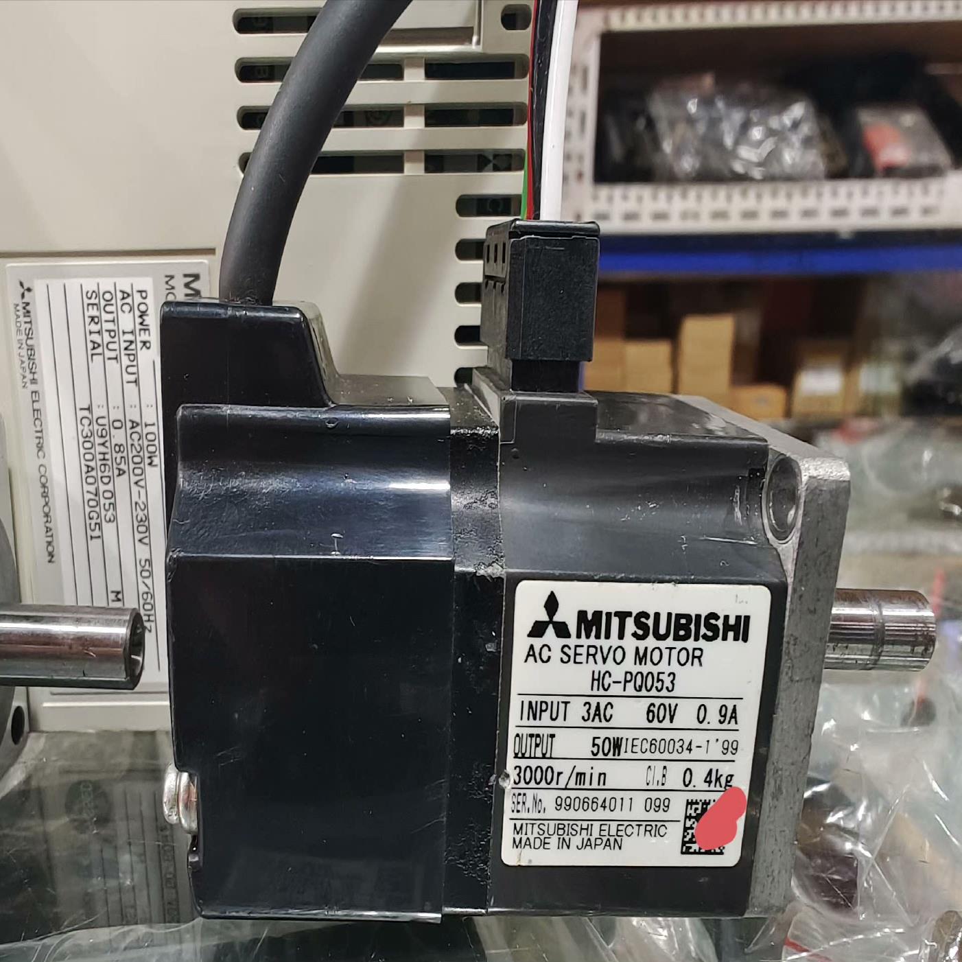 HC-PQ053，原装伺服电机，，功能完好