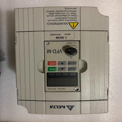 （设备配件）拆机VFD015M43B台达变频器