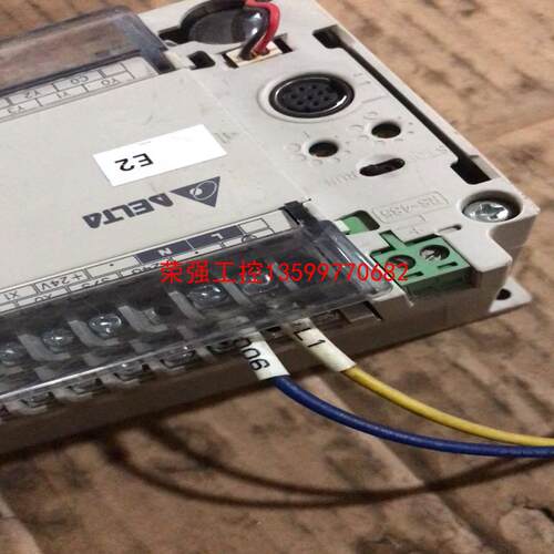 【荣强工控】SVP48EH00T3台达PLC，拆机的，通电看视频，成色如