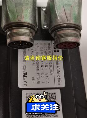询价ABB伺服电机，HDS65-0102ASKNN，0.2kw，