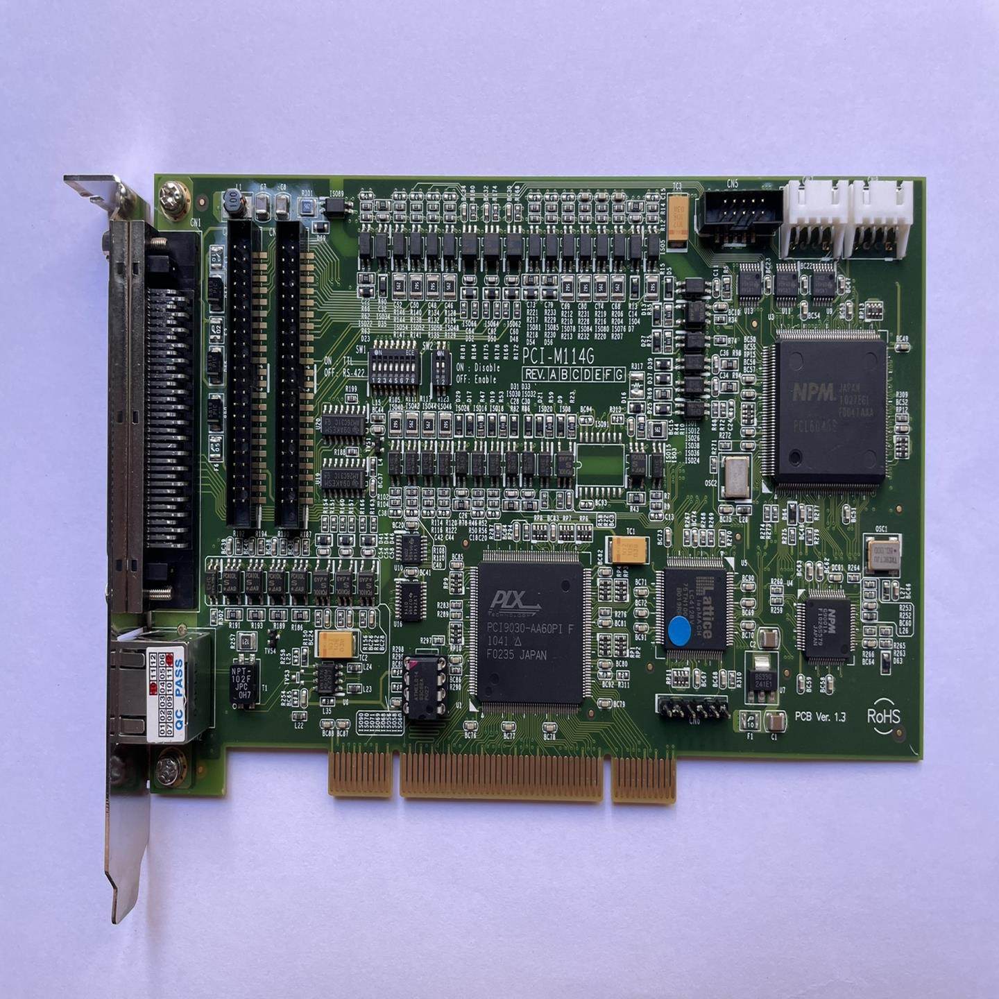 PCI-M114G PCB Ver 1.3数据采集卡
