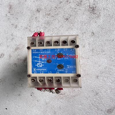 【荣强工控】CROMPTON克朗普顿252-PVVW三相电压检测器，二手