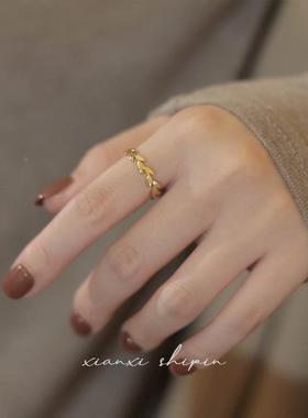 梵可亚宝官网树叶戒指饰品