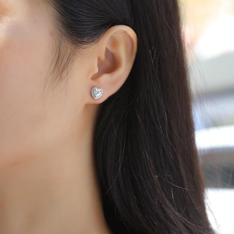 TIFEAMY&LOVE女不过敏不掉色耳钉