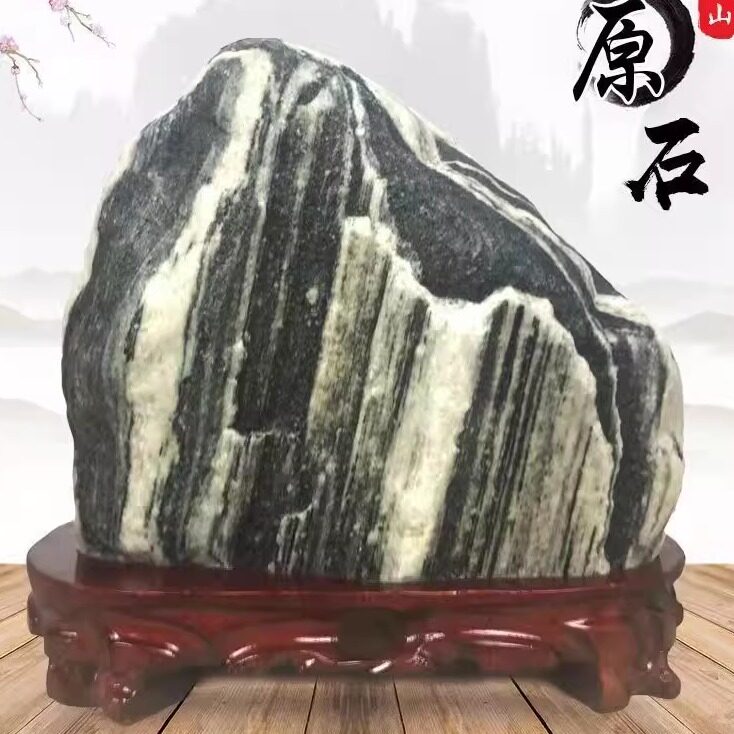 泰山石敢当奇石风水石缺角镇宅石