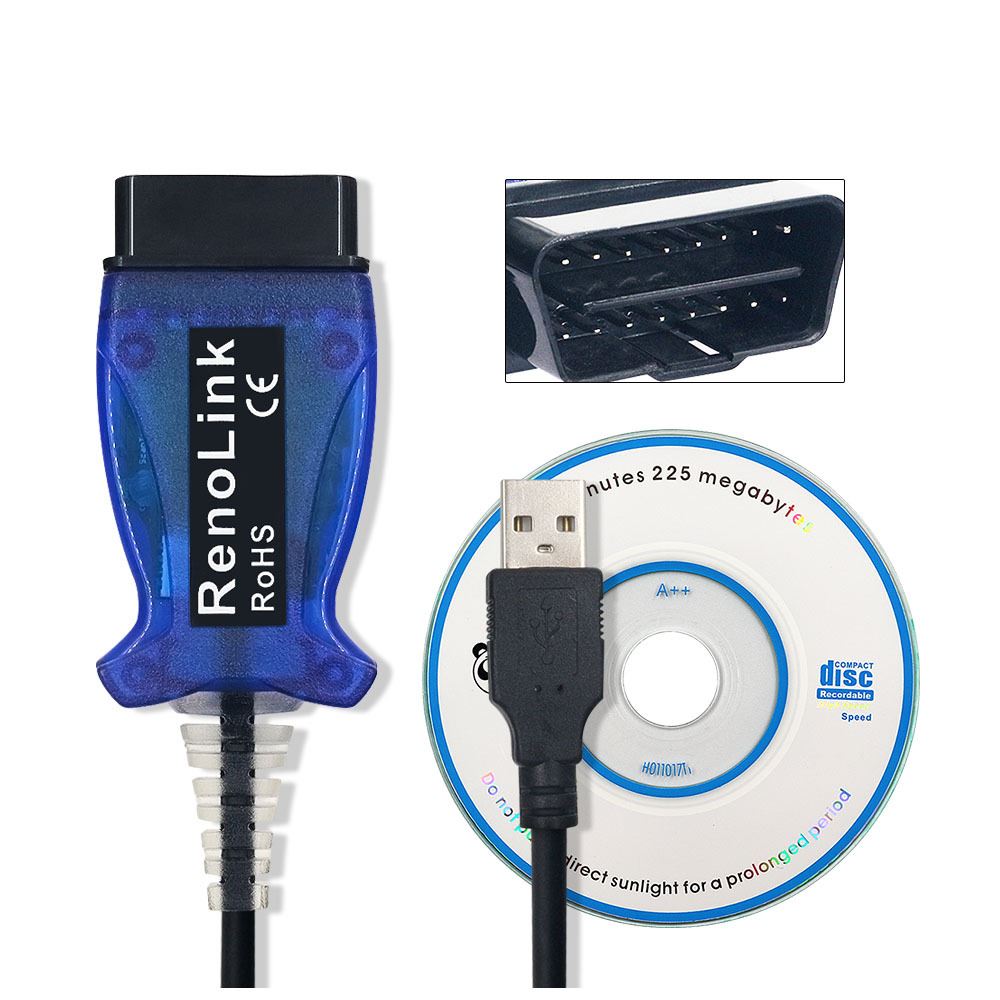 Renolink V1.52 For Renault ECU Programmer雷诺ECU编程诊断线