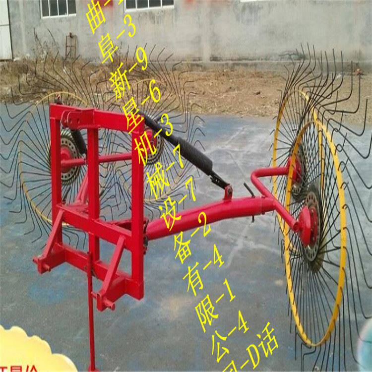 液压全自动秸秆 地膜 稻草收集机 横向齿盘捡拾搂草机