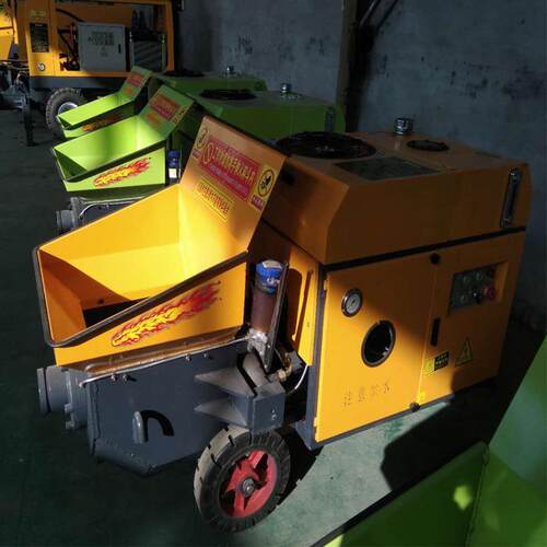 大型混凝土浇筑泵斜式结构柱泵二次构造柱泵细石砂浆输送泵