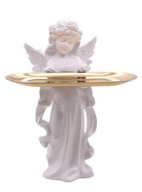 极速托奢卧档高档天入室房香门间纳盘钥台收匙P玄摆关件高薰桌面j