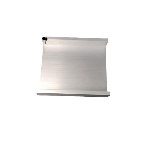 U型铝槽130*35*8内槽114铝合金Eu形槽包边条玻璃固定u型卡槽铝型