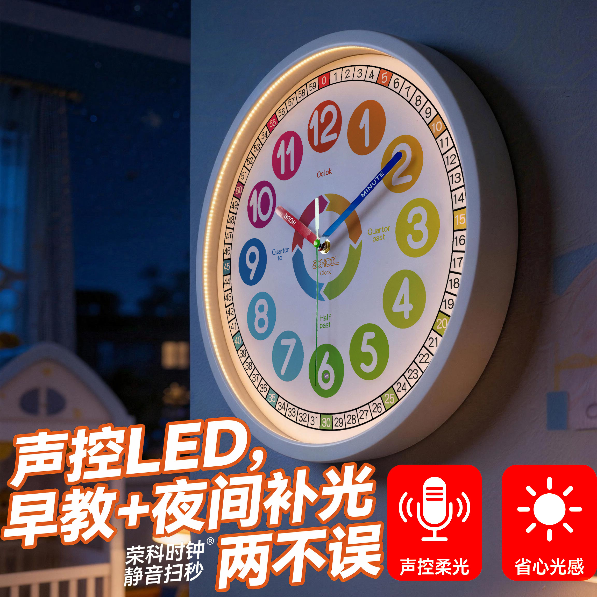 �ۻ��㣺12Ӣ�磨ֱ��30.5���ף� �׿���롾���ع��led��+̫����о�� �粨��ʱ����LED��̶�ͯ���� 79.9Ԫ