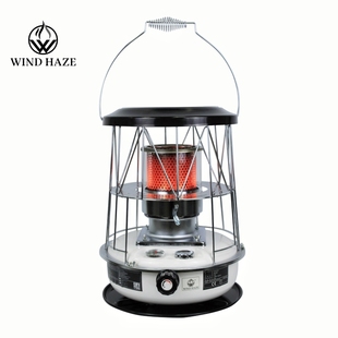 新型露营取暖炉家用燃油采暖神器篷烧烤烧水炉办公室煤油取暖器帐