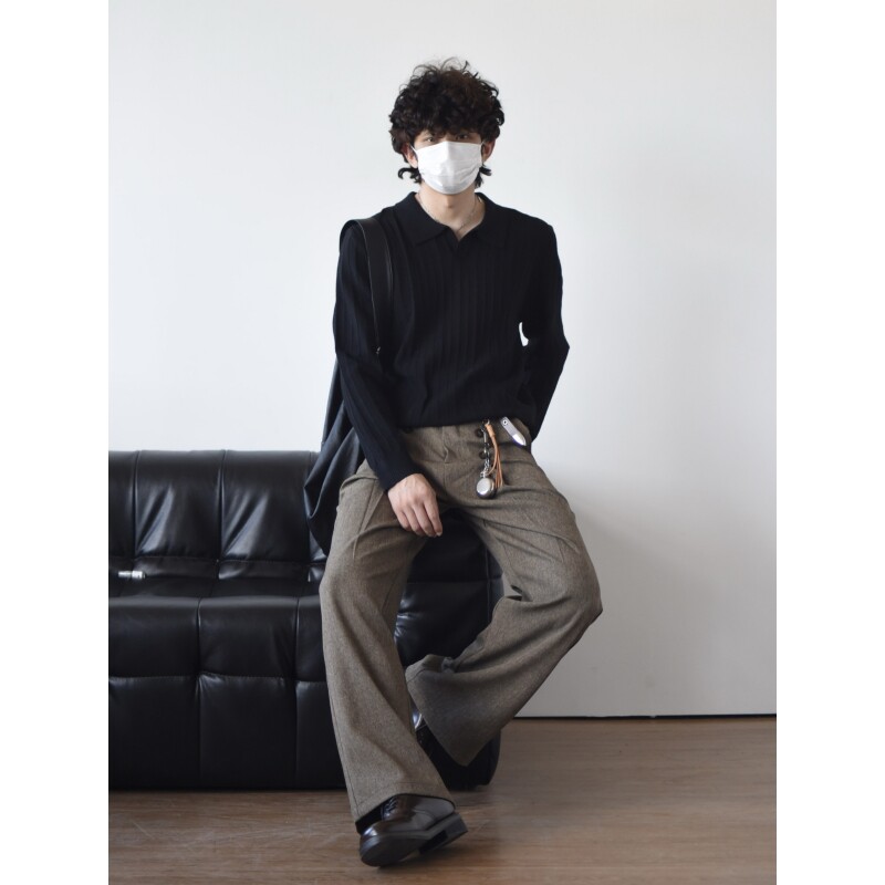 HFB【小个子特制衣长】美式cleanfit短款毛衣针织长袖上衣MFY225,男装,针织衫/毛衣,淘宝优惠券,粉丝福利购,淘宝优惠卷