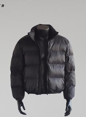 HFB 美式cleanfit短款棉服宽松百搭廓形加厚夹棉棉衣面包服男0197