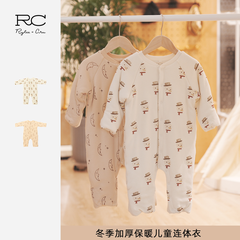 爬服rylee&cru连体衣婴幼儿冬季