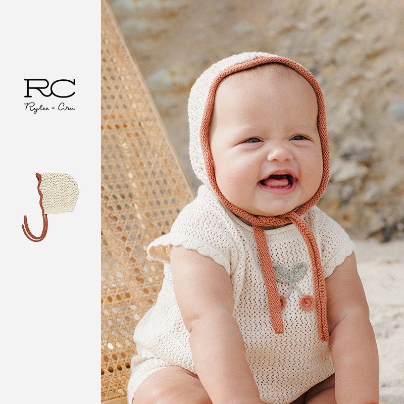 RYLEECRU女童针织帽秋冬款