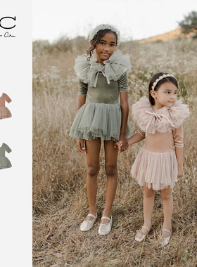 RyleeCru【专柜同款】儿童连衣裙儿童裙装大小中童RC短裙连体裙