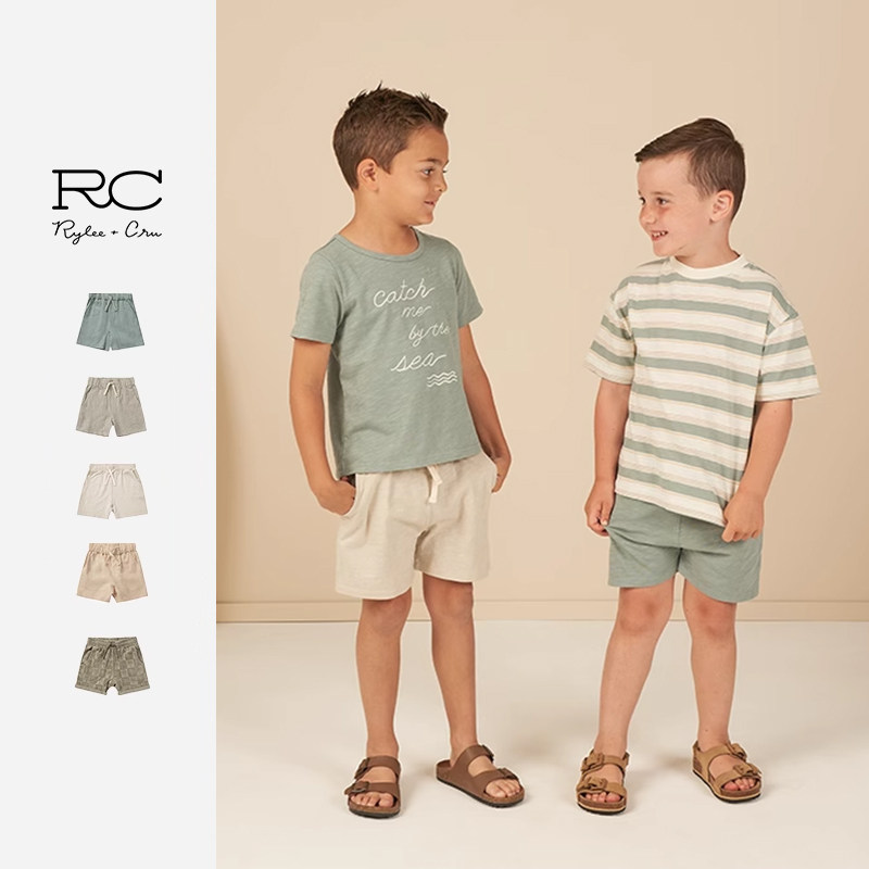 rc短裤男童短裤rylee&cru