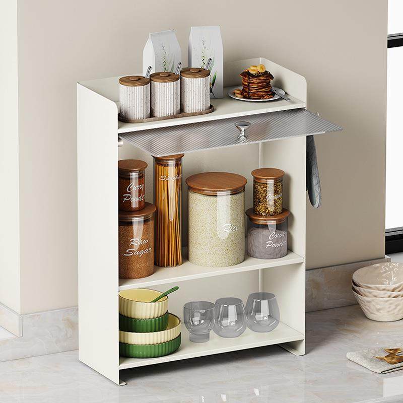 厨房多功能调料架家用台面带门双层油盐酱醋置物日韩风收纳架,电子元器件市场,其它元器件,淘宝优惠券,粉丝福利购,淘宝优惠卷