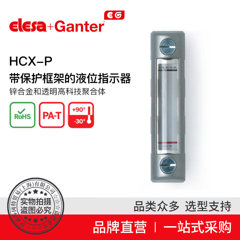 伊莉莎冈特HCX-P带框架液位计