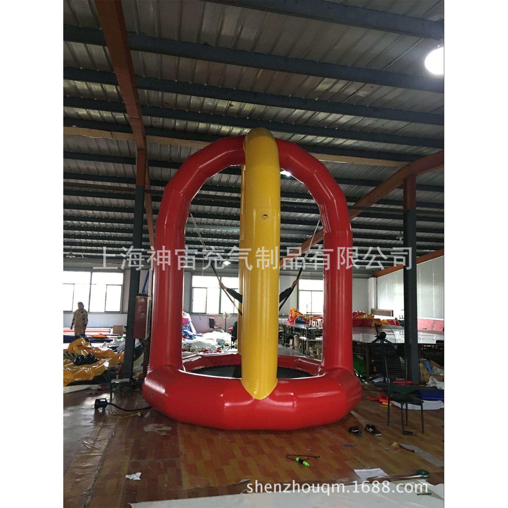 出口户外式儿童蹦极充气儿童拉力蹦蹦床充气儿童蹦极跳