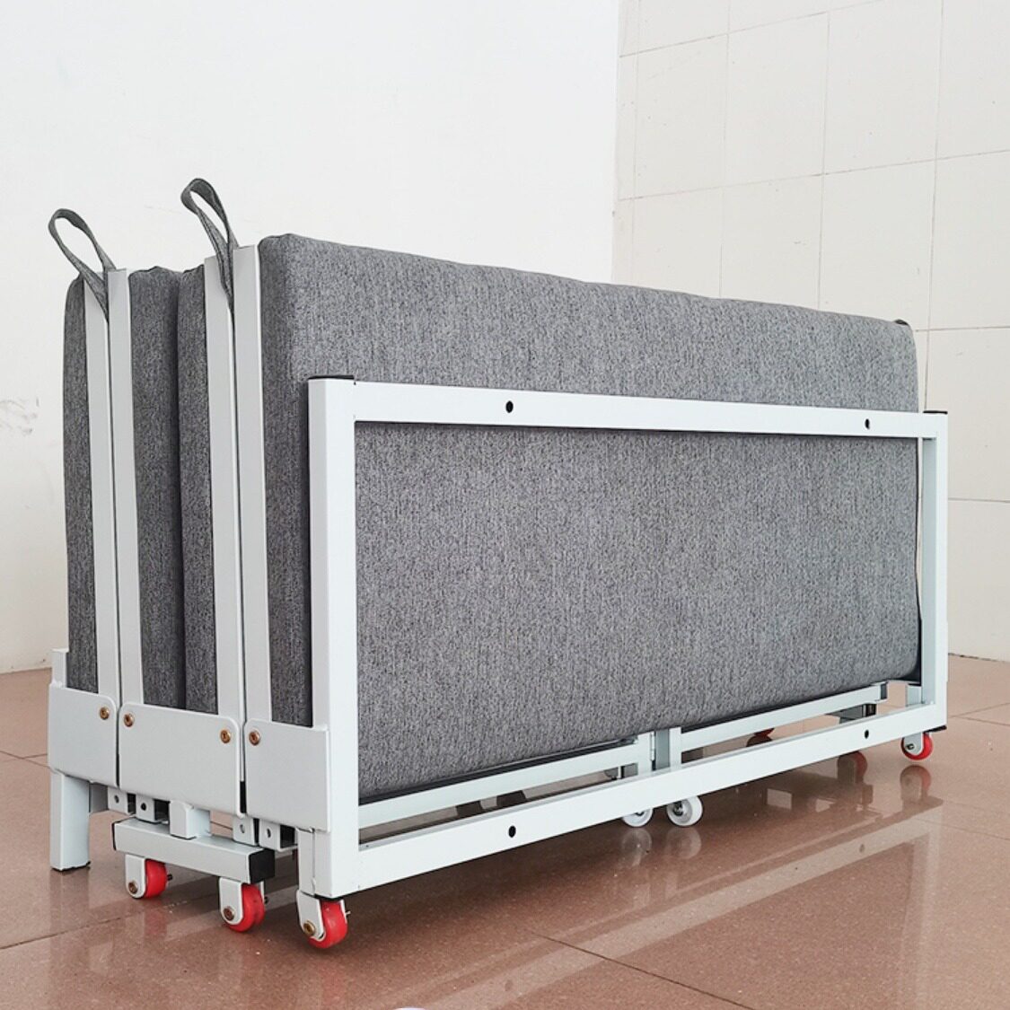 小户型嵌入式隐形床衣柜一体