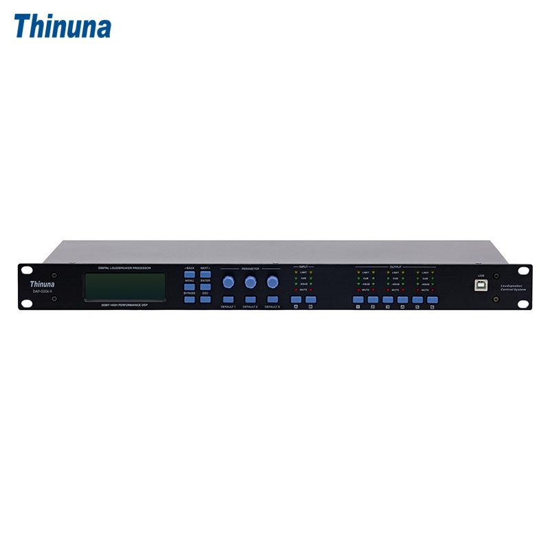 ThinunaDAP-0206II音频处理器专业前级效果器麦克风混响仿啸叫
