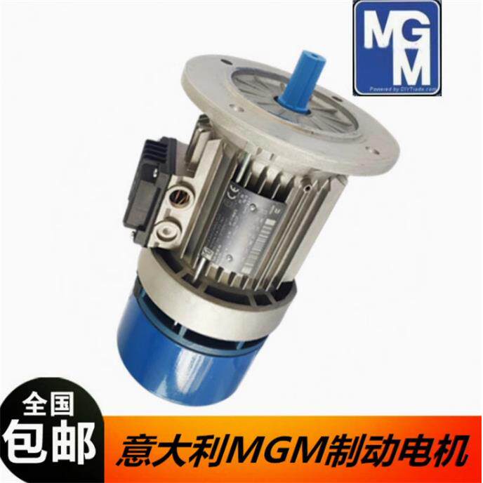 意大利MGM刹车电机BA系列电磁刹车电机B3安装方式BA100LA42.2KW