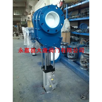 TD/大唐阀门 气动陶瓷耐磨双闸板出料阀 Z644TC-10C 生产厂家直销