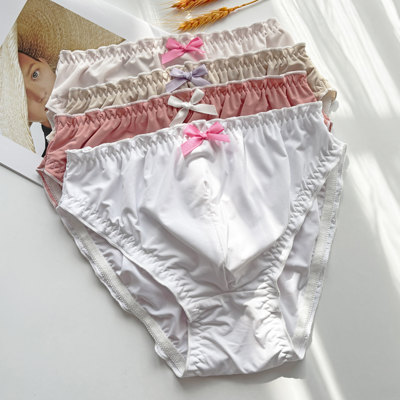男士性感内裤日系甜美蝴蝶结