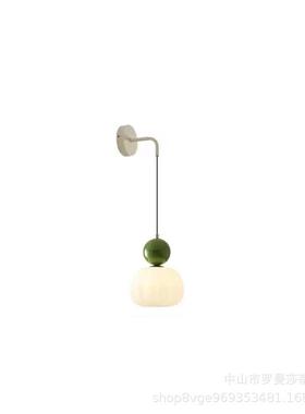 中古室床头壁灯卧胡桃木色走廊背过道景墙面灯法复式古南748瓜书