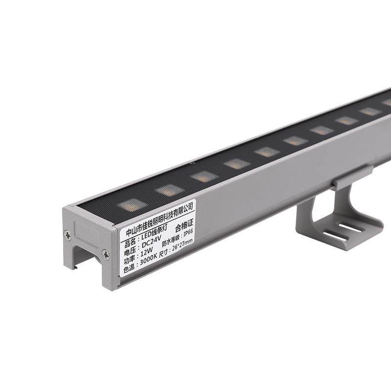 线条灯景观外墙亮化轮廓灯户外工程灯具防水铝材12W户外亮化