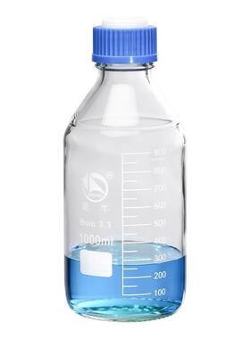 液相色5谱流动瓶流URU动相瓶溶0剂瓶250/0/1000ml