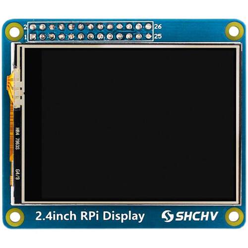 2.4寸树莓派显示屏SPI触摸控制屏RaspberryPi4B/3B+/3A+/ZERO2W
