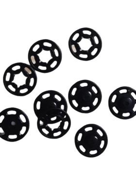 华明联KAM拍OLY钮尼龙头透隐形按扣毛衣手二合扣暗扣源厂缝家