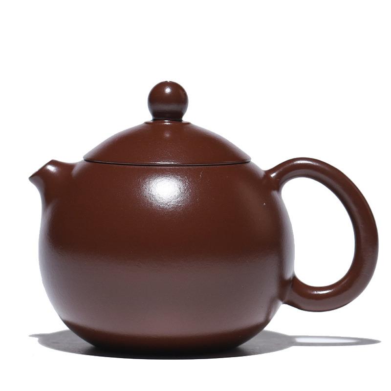 发宜兴典经ZD-H1823传统手工紫批砂壶纯易泡养龙蛋茶壶河豚短嘴功