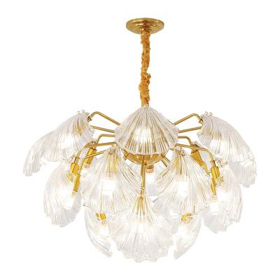 后现轻奢水吊代灯简约美式客厅灯餐厅创意个性服装店铺晶灯网8223