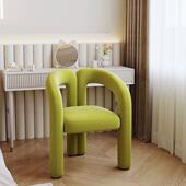 北欧轻创奢餐椅餐厅现代简约设计卧师风意椅子网红室化szy01妆椅