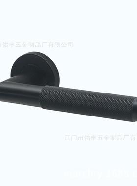 滑30空4拉丝不锈钢心直角滚花防拉手分门把手78406生产体厂家定制