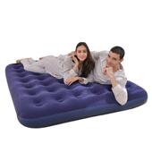 热销叠充气床双28788垫家用户外单人气垫床加大加气厚蓝色折充床