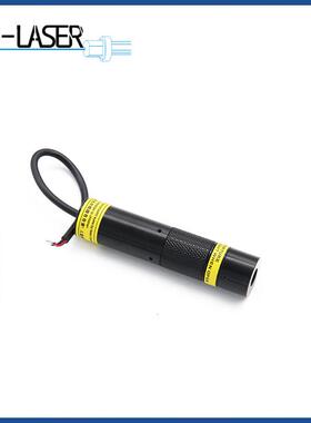 鲍威尔5一字激光GVJ器40nm蓝光可调焦均线匀激光模组3D扫描紫激光