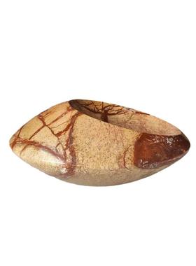 轻奢现代简约天然大理石店盘客样板房间书JGL房桌厅面酒托摆件家