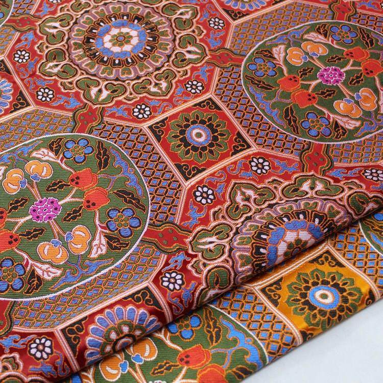 红袍家具坐垫抱枕影罗汉床装饰KND布蒙古藏袍视丝绸提花纺木云锦,纺织面料/辅料/配套,丝绸布料,淘宝优惠券,粉丝福利购,淘宝优惠卷