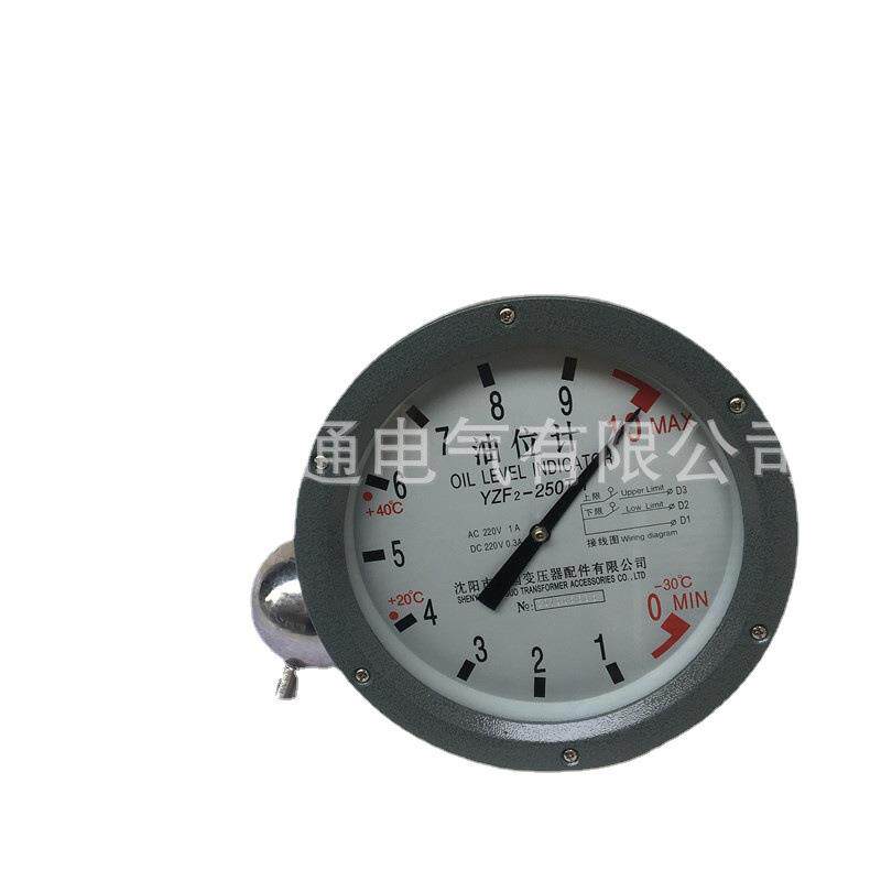 沈阳油位表变压器油面显示器针式油位计YZF2-200YZF2-250图片