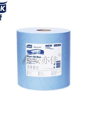 Tork1300尘81蓝色工业1大工业卷擦无拭纸擦拭纸130062/80/4现货