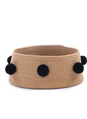 编织猫屋窝四季通用全封闭猫猫咪床猫狗窝宠03685物用品体宠物一