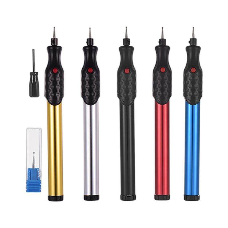 迷你电动雕刻笔电磨机玻璃金属微型雕刻笔石材木头表面雕刻