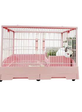 UMI兔达洋笼子R81双抽GCS屉防尿喷颜值兔笼子家用特大笼号高兔子