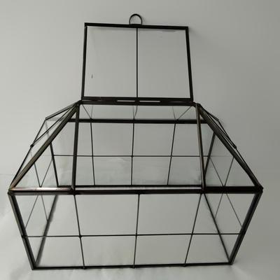 网格房翻盖玻璃花16085a封闭微房景观室内玻璃暖房子种植肉多花容